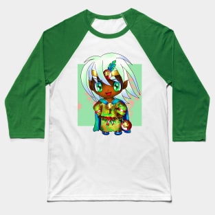 cute dnd elf cleric serving zivilyn, god of wisdom Baseball T-Shirt